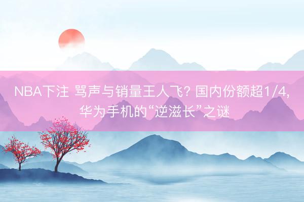 NBA下注 骂声与销量王人飞? 国内份额超1/4， 华为手机的“逆滋长”之谜