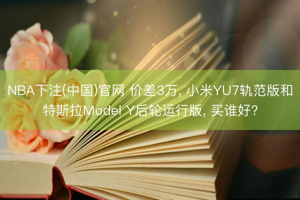 NBA下注(中国)官网 价差3万， 小米YU7轨范版和特斯拉Model Y后轮运行版， 买谁好?